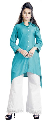 PLAIN DESIGNER KURTI