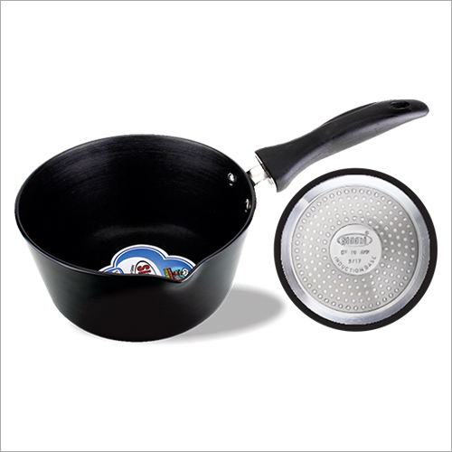 Hard Anodized Induction Tapper Sauce pan