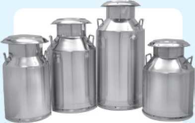 Stainless Steel Milk Can 50 l-40 l-30 l-20  By RITAA STEELS