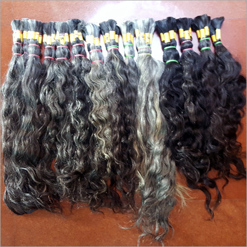 Natural Gray Temple Hair