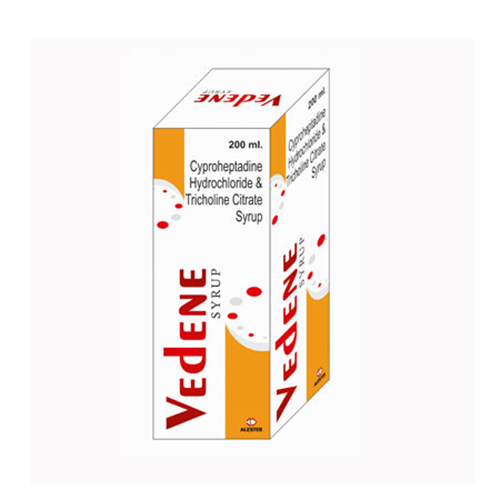 Cyproheptadine Hydrochloride Tricholine Citrate Syrup Generic Drugs