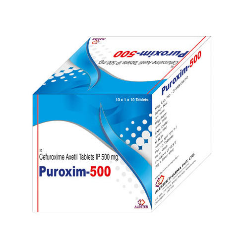 Cefuroxime Axetil 500mg IP Tablets