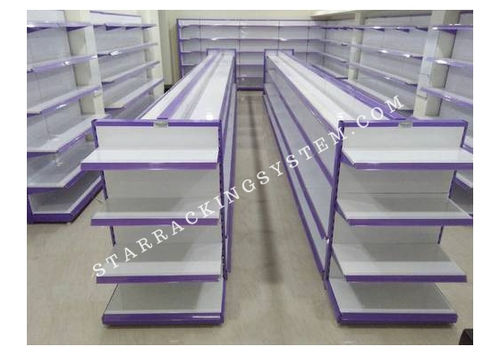 Wall Side Display Racks Capacity: 100 Kg/Day