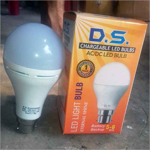 Led AC-DC Rechargeable Bulb 9W