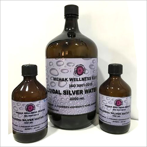 Colloidal Silver Water Ionized