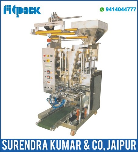 Automatic Pouch Packing FFS with Cup Filler Pneumatic