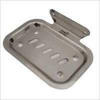 Stainless Steel Soap Dish - AISI 304, Rectangular Shape | Wall Mounted, Durable, Rust-Resistant, Non-Slip, Safety Features