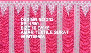 Tent house parda for parties