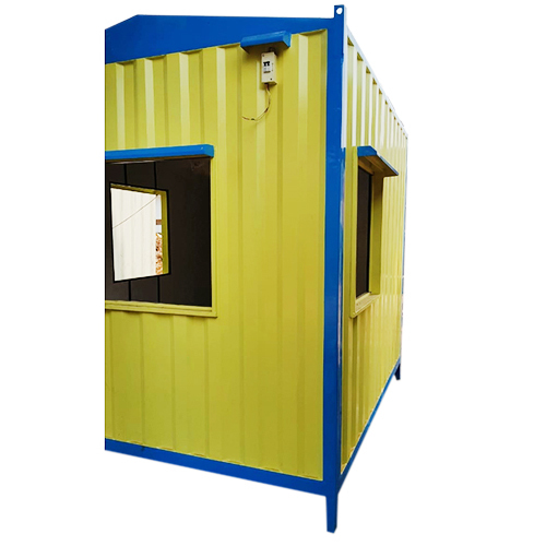 Construction Site Office Cabin - GI Roof Material, Weather Resistant, Corrosion Resistant, Locking Door, Dimensional Accuracy, Rugged Design