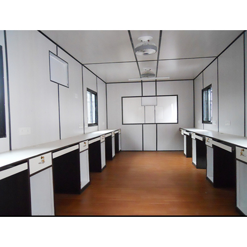 Construction Site Prefabricated Offices Roof Material: Gi