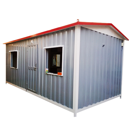 Prefabricated Security Cabin Roof Material: Gi