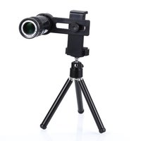 Mobile Phone Telescope 8x Zoom Lens with Tripod Stand