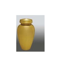 Silver Army Gold Metal Cremation Urn