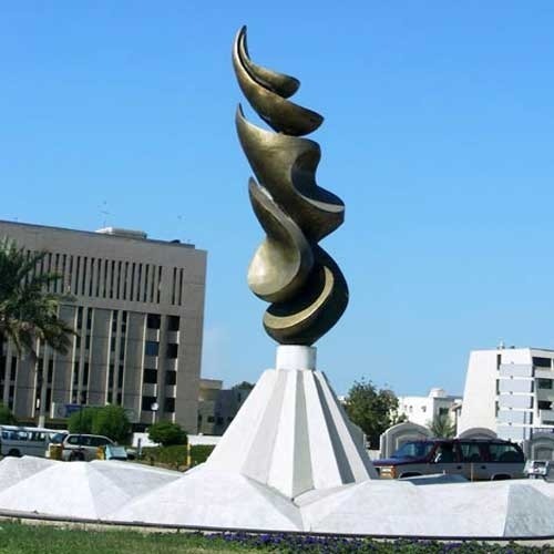Sculpture Customized Traffic Circle Statue