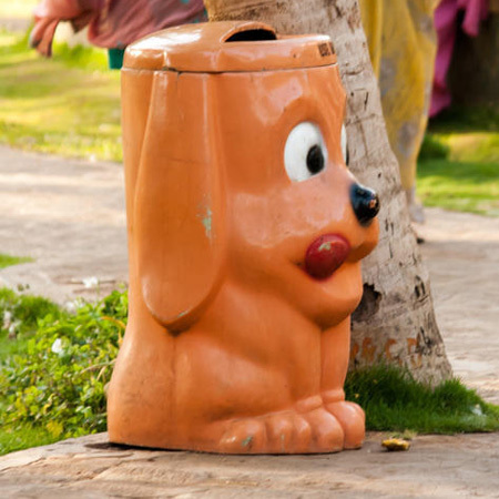 Frp Animal Dustbin