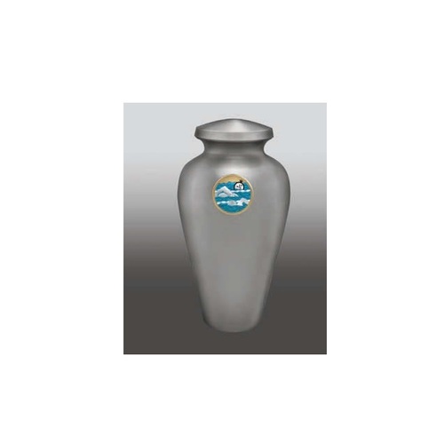 Arlington II Swimming Metal Cremation Urn