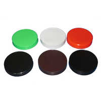 120 Mm Pp Caps - Rigid Plastic, 120 Mm Size, Multiple Color Options | Dust And Dirt Prevention, Versatile Designs