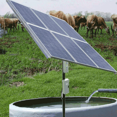 Sistema de bombeo solar del agua