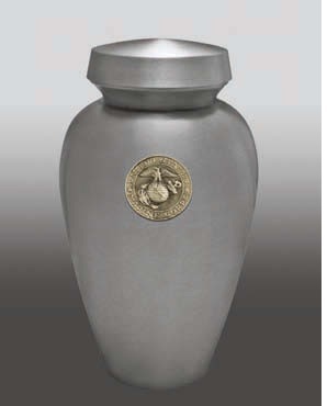 Winning Horse Brass Metal Cremation Urn
