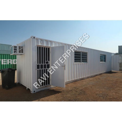Light Gray Portable Container Cabin