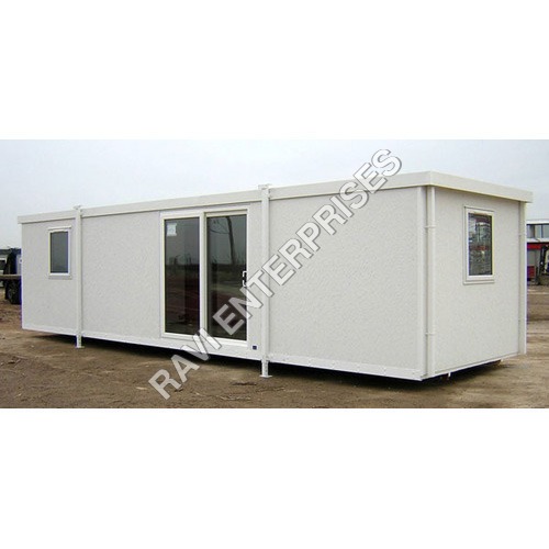Container White Portable Office Cabin