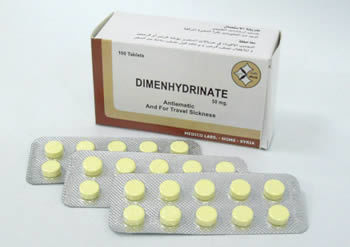 Tablets Dimenhydrinate