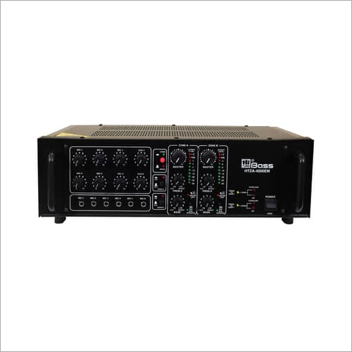 400 Watt  Two Zone PA Mixing Amplifier HTZA-4000EM
