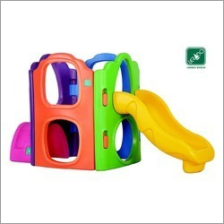 Town House Climb Center - Plastic, 242x105x129 cm | Multi-Color, Active Play for Kids