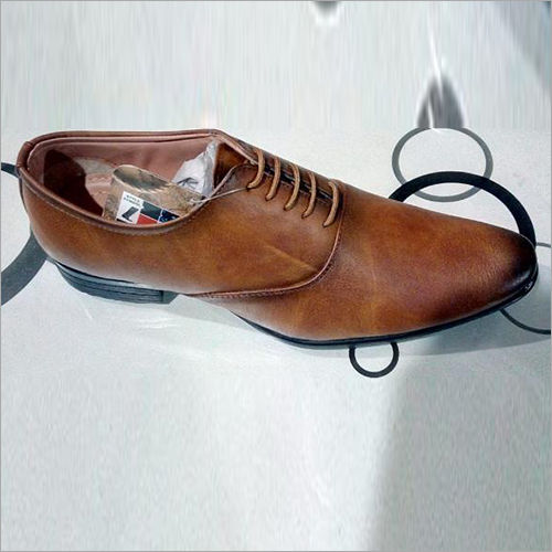 tan formal shoe