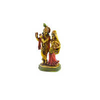 Handmade Radha Krishna statue