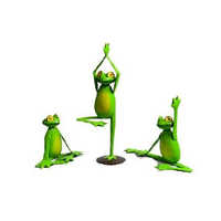 3 Yoga Frog Set