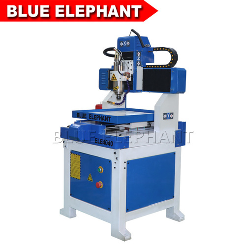4040 Advertising CNC Engraving Machine for Metal and Non-metal Name Plate
