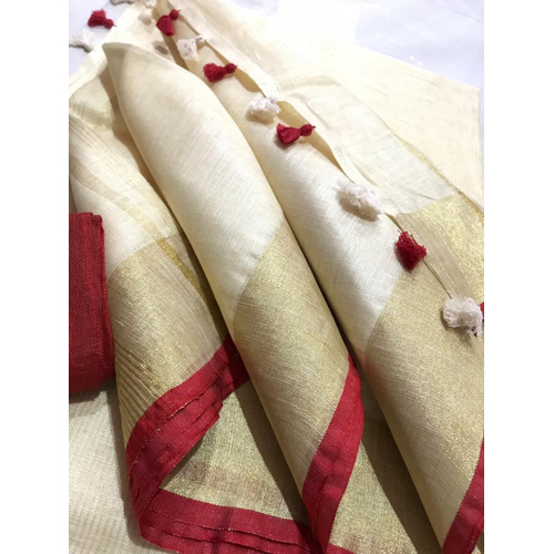 Silk Linen Sarees
