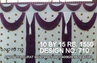 Tent parda fabric