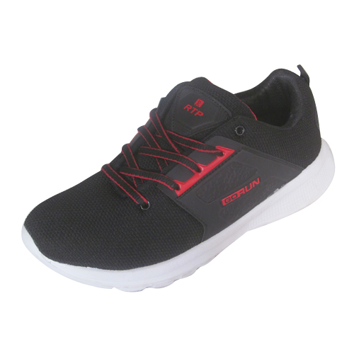 Double Core Mens Colored Lace Running Shoes