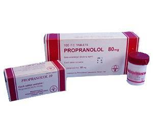Tablets Propranolol