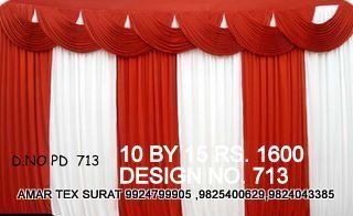 Sidewall Parda decoration