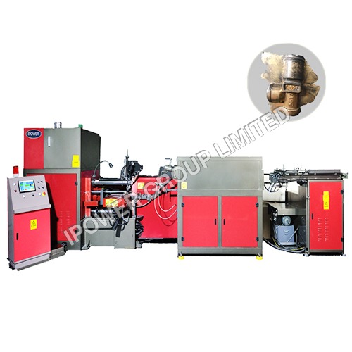 Three Way LPG Valve Horizontal Hot Forging Press Machine