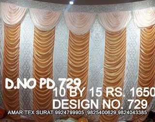 Tent house parda fabric