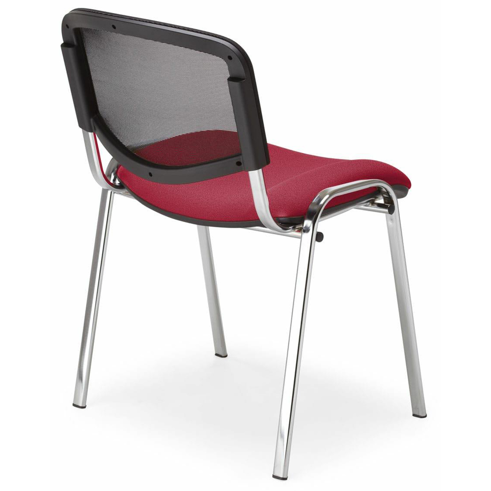 Red Executive Armless Chair