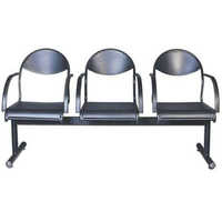 Carving Stainless Steel Waiting Room Chair