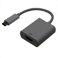 Type C To Hdmi Adapter - Aluminum Cover, 4k Resolution Support, Usb 3.0 & Charging Port, Plug And Play, Mirror/extend Mode