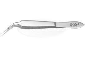 Steel Dissecting Forceps Fine Angled