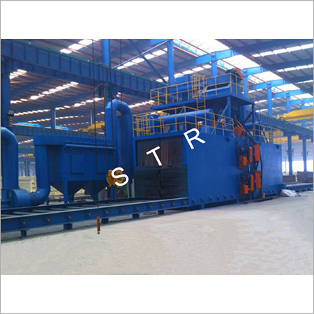 High efficiency blast machine