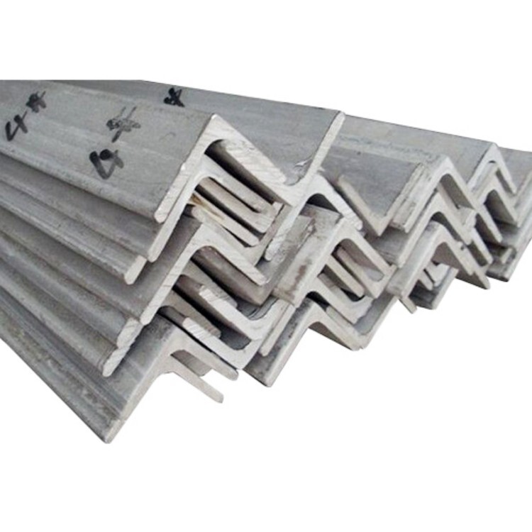 316 Hot Rolled Stainless Steel Angle Bar - Color: Silver