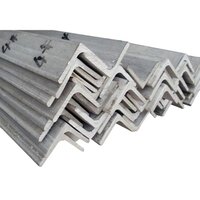 316 Hot Rolled Stainless Steel Angle Bar - Color: Silver
