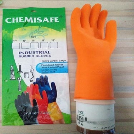 Orange Chemisafe Gloves