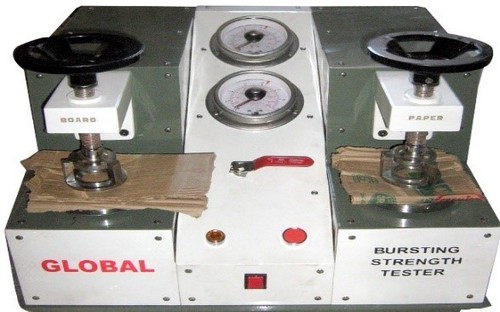 Double Head Bursting Strength Tester