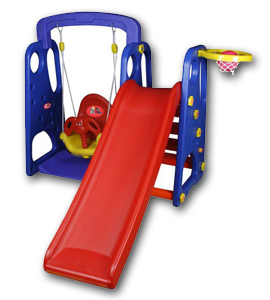 Sp 105 Park Slide With Swing - Product Type: Indoor Playground