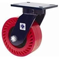 Antistatic Caster Wheel - Color: Red Black